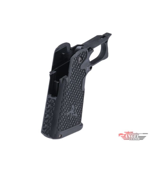 Angel Custom CNC G2 Polymer Pistol Grip for TM Hi-Capa Gas Blowback Pistols (Color: Black)