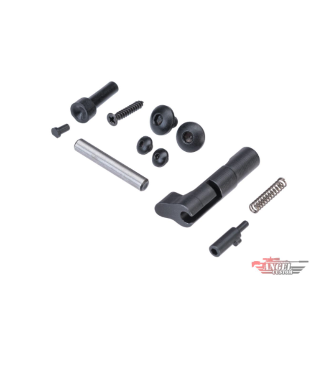 Angel Custom CNC G2 Polymer Pistol Grip for TM Hi-Capa Gas Blowback Pistols (Color: Black)