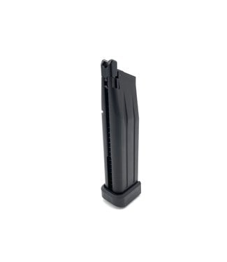 WE-Tech WE-Tech 30 Round Magazine for Hi-Capa Gas Blowback Airsoft Pistols (Color: Black / Long Base / Green Gas)