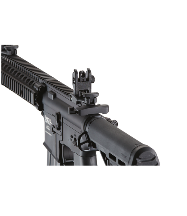 Lancer Tactical Proline MK18 M4 AEG Rifle with Delta Stock (Color: Black)