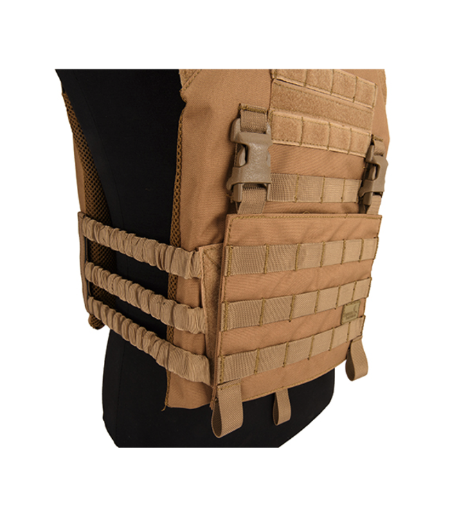 Lancer Tactical Lightweight Plate Carrier w/ Foam Dummy Plates (Khaki)