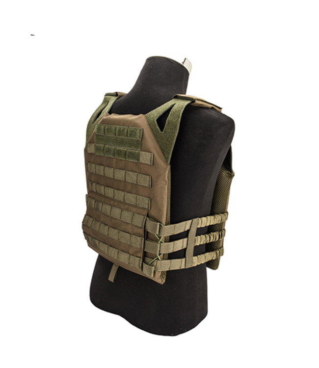 Lancer Tactical Lightweight Plate Carrier w/ Foam Dummy Plates (OD