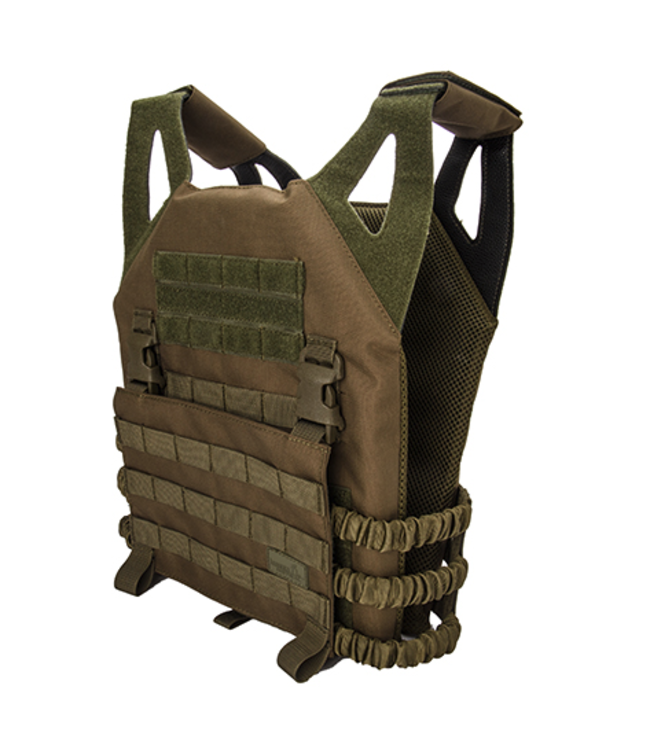 Lancer Tactical Lightweight Plate Carrier w/ Foam Dummy Plates (OD