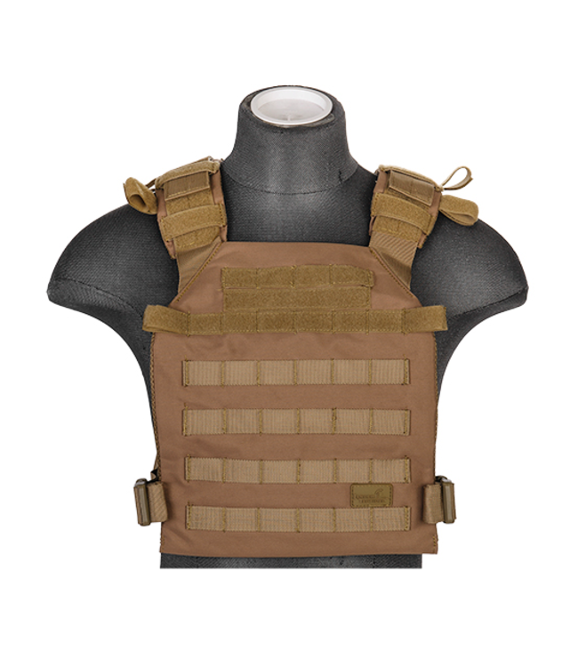 Lancer Tactical Nylon Lightweight Tactical Vest (Khaki)