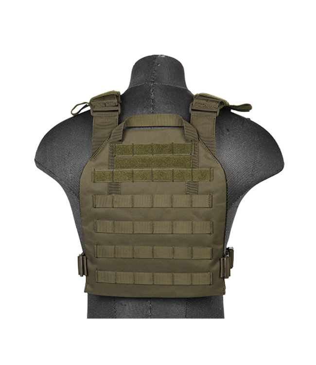 Lancer Tactical Nylon Lightweight Tactical Vest (OD Green)