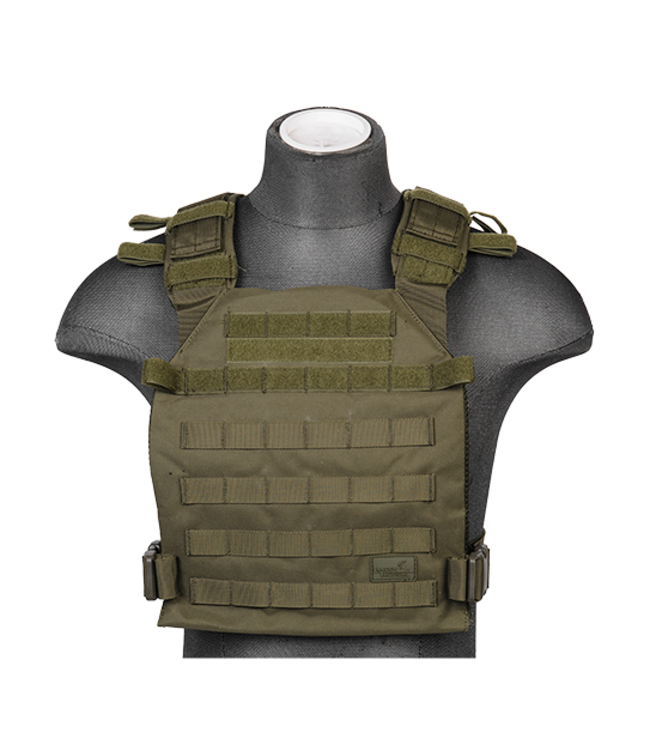 Lancer Tactical Nylon Lightweight Tactical Vest (OD Green)