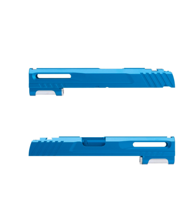 EDGE Custom "NORRIS" Standard Slide for Tokyo Marui 1911 / Hi-CAPA Gas Blowback Airsoft Pistols (Color: Blue)
