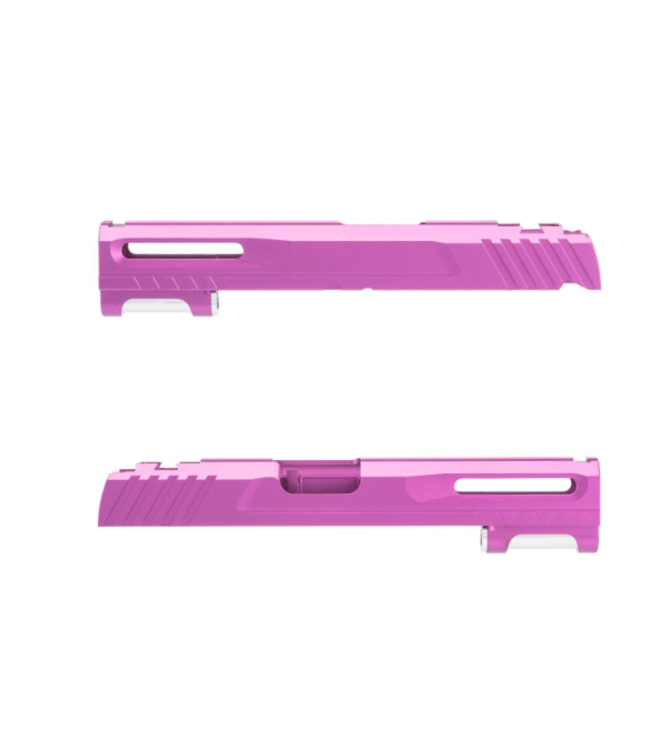 EDGE Custom "NORRIS" Standard Slide for Tokyo Marui 1911 / Hi-CAPA Gas Blowback Airsoft Pistols (Color: Purple)