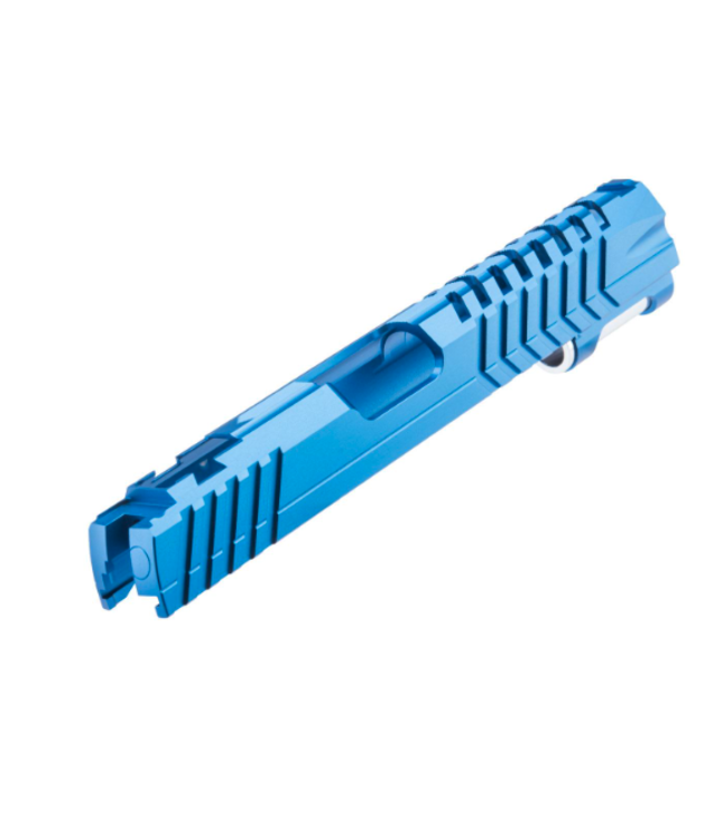 EDGE Custom "MAX" Standard Slide for Tokyo Marui 1911 / Hi-CAPA Gas Blowback Airsoft Pistols (Color: Blue)