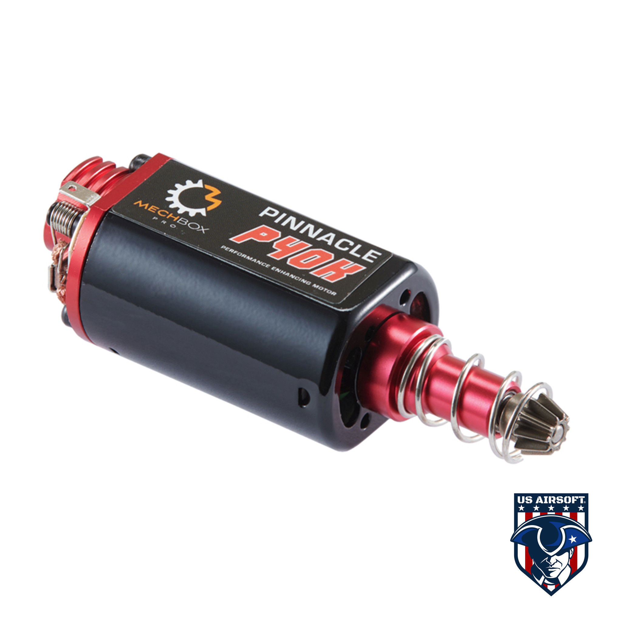 Moteur AEG Haute Vitesse Airsoft – Type Long – Métal – Compatible M4, M16, MP5, G3, P90 – Poids 174 G