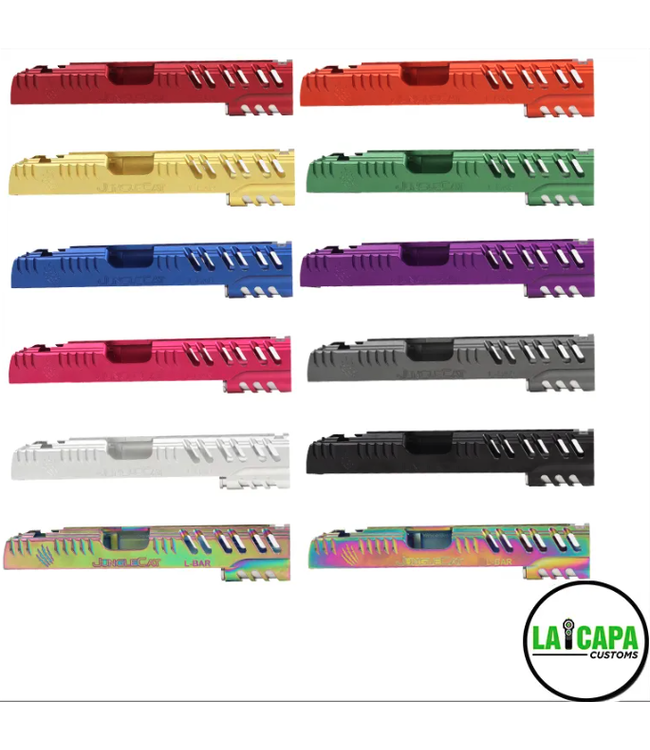 LA Capa Customs 5.1 “JungleCat” Aluminum Slide (Orange)