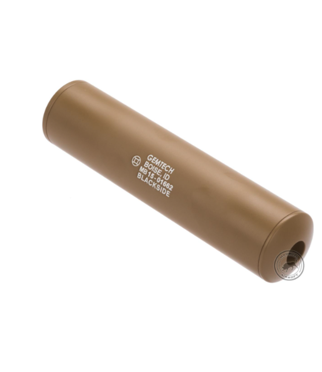 Madbull Gemtech Blackside Mock Suppressor (Color: Tan / 14mm Negative)