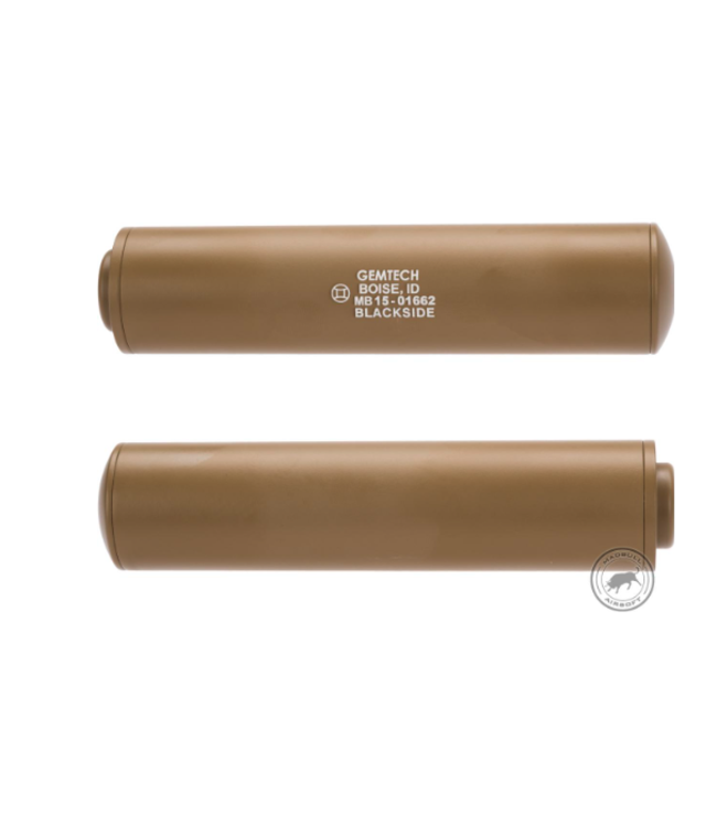 Madbull Gemtech Blackside Mock Suppressor (Color: Tan / 14mm Negative)