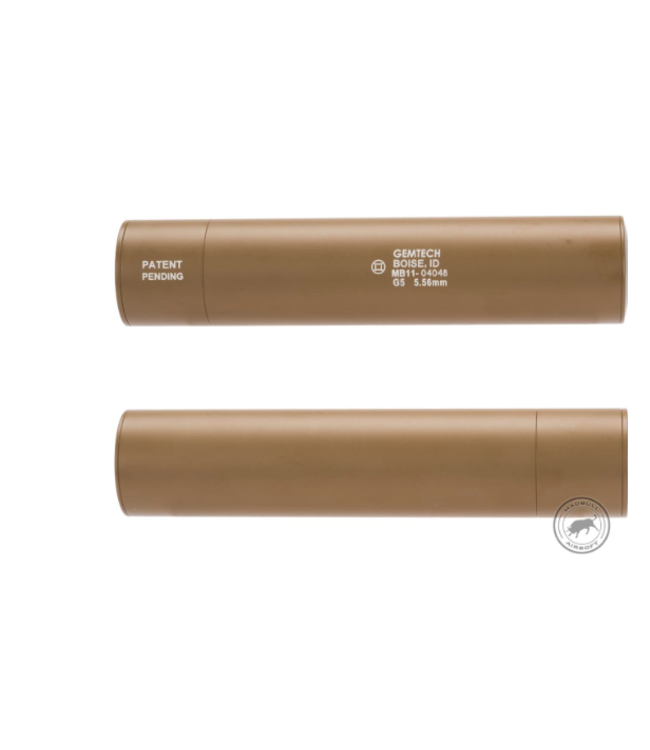 Madbull Gemtech QD Mock Suppressor Barrel Extension with Flashhider (Color: Tan)