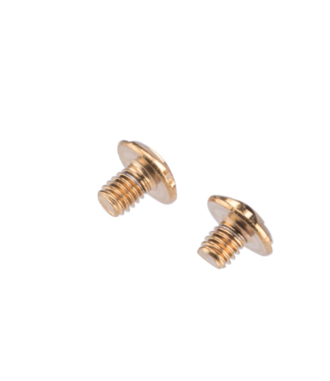 CowCow Technology Stainless Steel Custom Grip Screw Set for TM Hi-CAPA Airsoft GBB Pistols (Color: Gold)