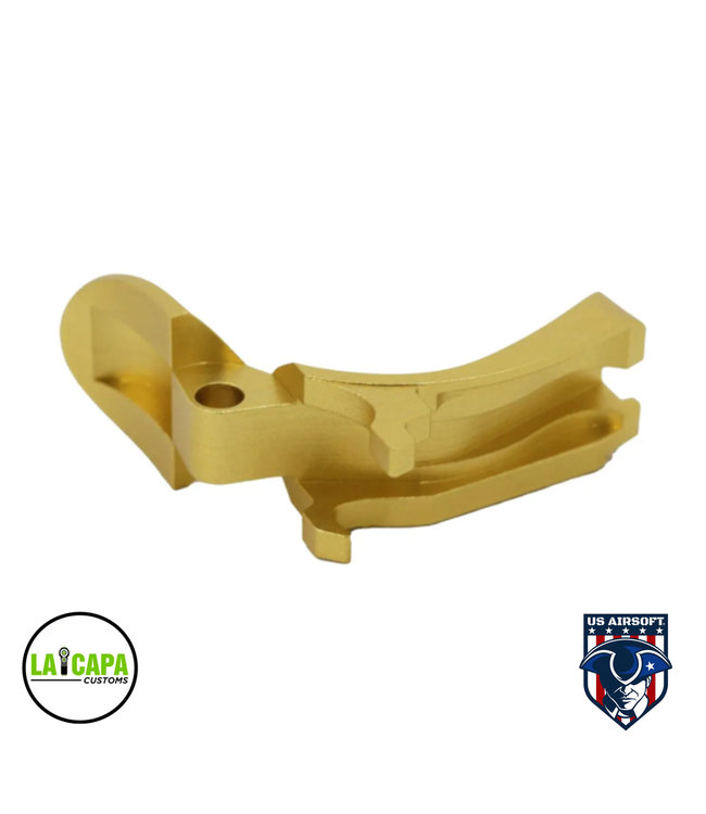 LA Capa Customs 7075 Grip Safety for Hi Capa - Gold