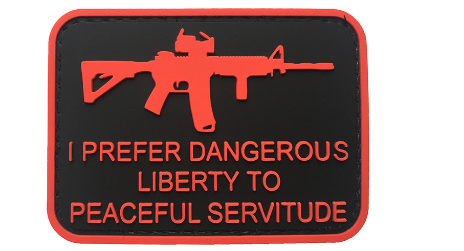 G-Force I Prefer Dangerous Liberty to Peaceful Servitude PVC