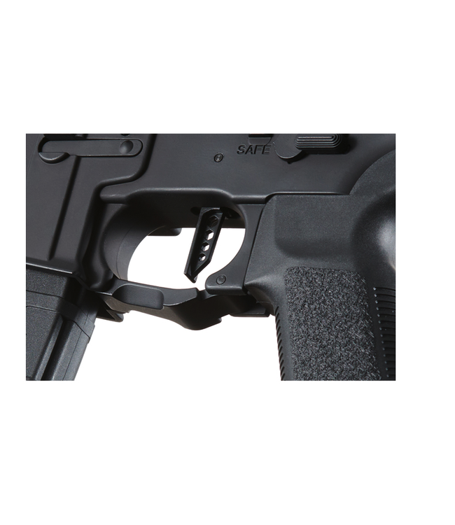 Lancer Tactical Viking 10" M-LOK Proline Series M4 Airsoft Rifle w/ Crane Stock (Color: FDE Upper Receiver & Black Lower)