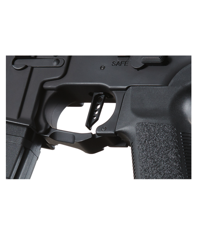 Lancer Tactical Viking 7" M-LOK Proline Series M4 Airsoft Rifle w/ Crane Stock (Color: FDE Upper Receiver & Black Lower)