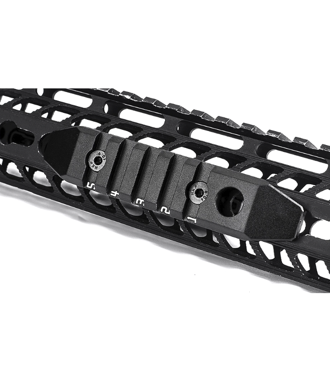 5-Slot M-lok and Keymod Aluminum Rail