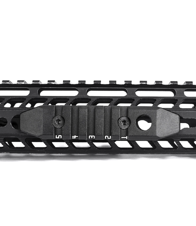 5-Slot M-lok and Keymod Aluminum Rail