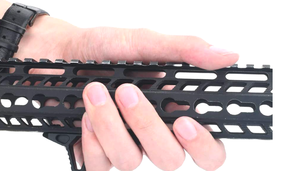 WADSN Angled Foregrip HandStop Keymod and MLok (Black) US Airsoft, Inc.