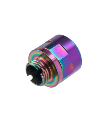 CowCow CowCow Technology CNC Stainless Steel Threaded Suppressor Adapter for TM Pistol Barrels (Color: Rainbow)