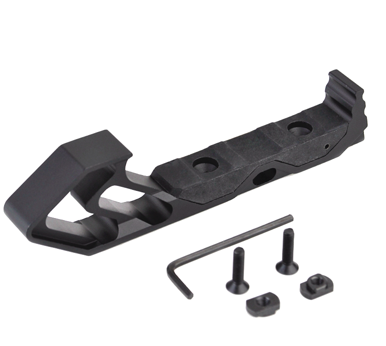 Aluminum Airsoft ForeGrip for MLok (Black) US Airsoft, Inc.