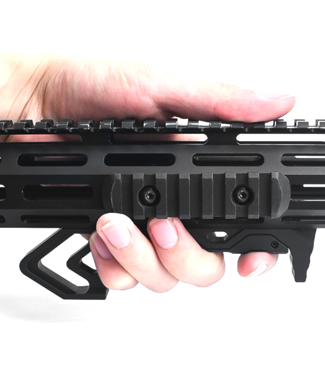 Aluminum Airsoft ForeGrip for M-Lok (Black)