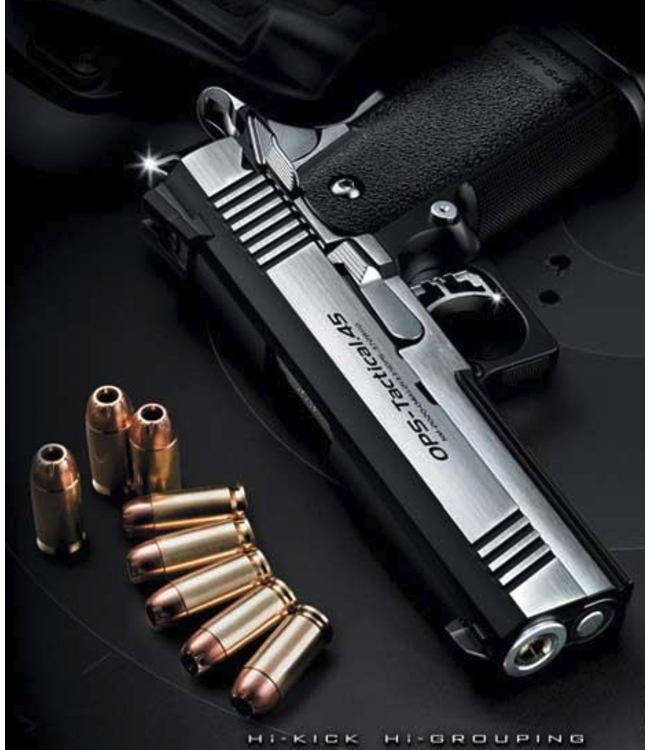 Tokyo Marui Limited Edition Ops-Tactical Dual Stainless Hi-Capa, Airsoft GBB Pistol