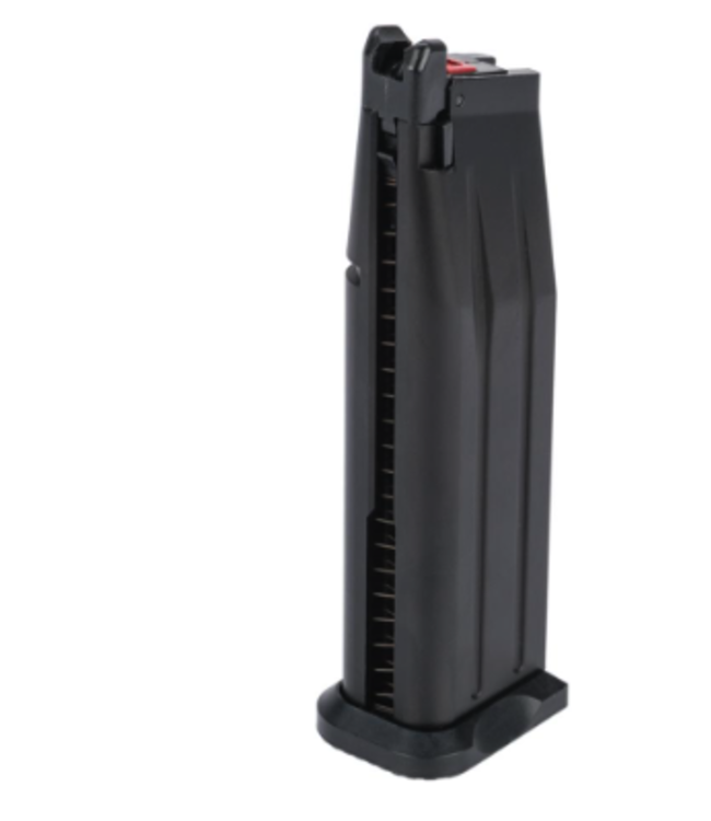 EMG EMG SAI Licensed 30 Round Magazine for SAI RED-H & HI-CAPA 2011 Gas Airsoft Pistol (Color: Black / Green Gas)