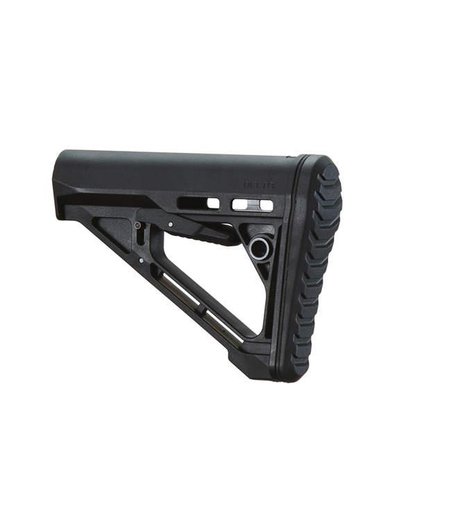 Ranger Armory Delta Style Stock for M4/M16 Airsoft AEG Rifles (Color:  Black) - US Airsoft, Inc.