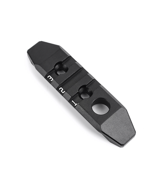 3-Slot Aluminum M-Lok and Keymod Aluminum Rail Mount