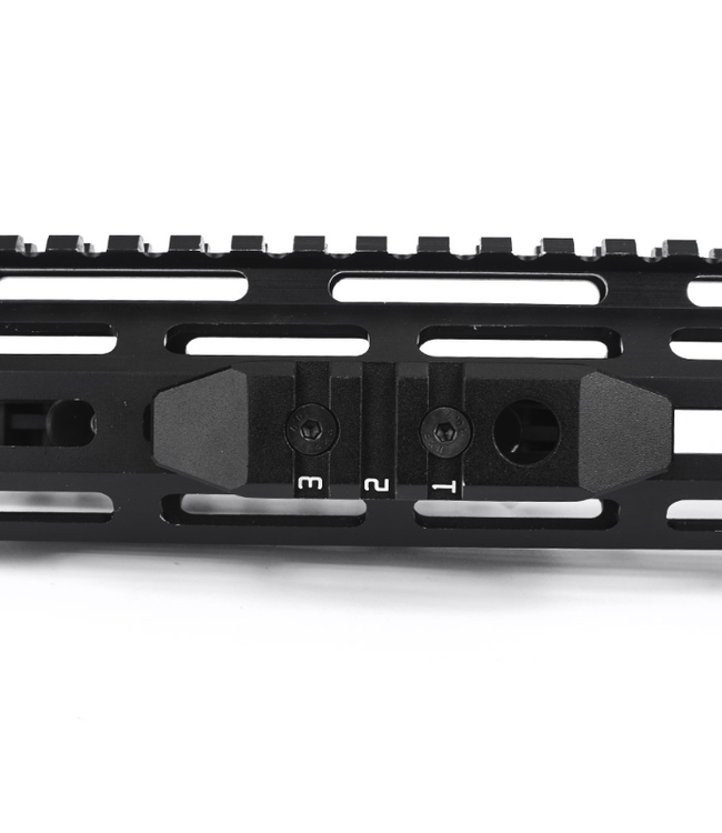 3-Slot Aluminum M-Lok and Keymod Aluminum Rail Mount