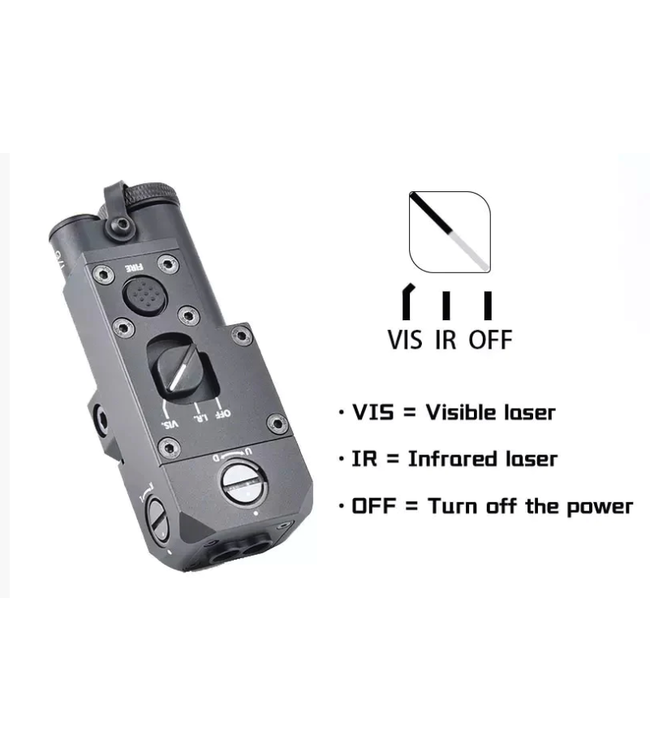 Close Quarters Battle Laser (Green&IR Laser) FDE