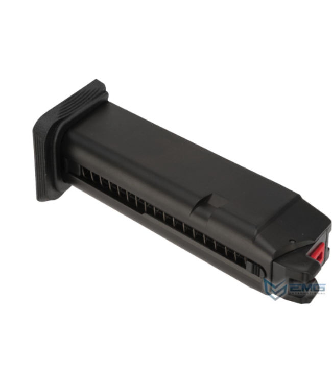 EMG Magazine for BLU & GLOCK Series Gas Airsoft Pistols (Model: Enhanced / Green Gas / 25rds)