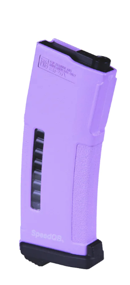 PTS X SPEED QB ENHANCED POLYMER MAGAZINE (AEG) Purple - US Airsoft
