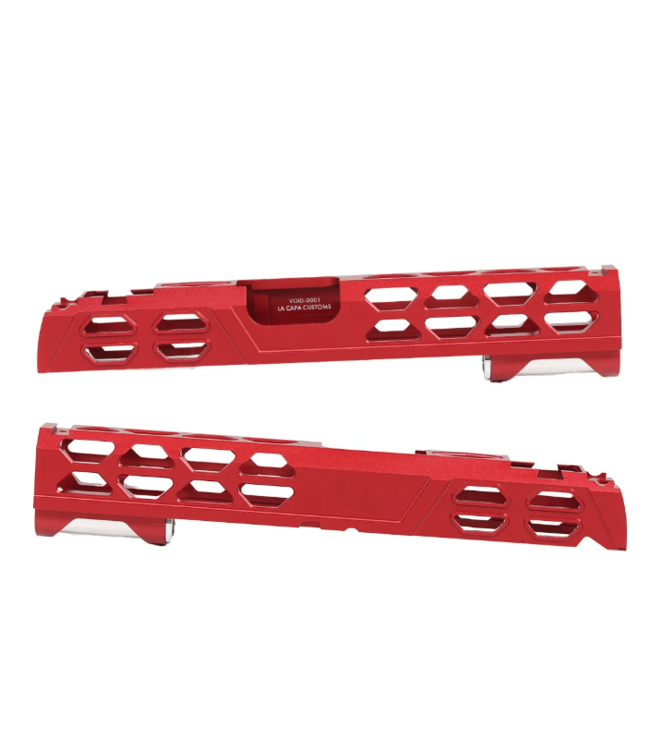 LA Capa Customs 5.1 “VOID” Aluminum Slide (LIMITED EDITION) Red