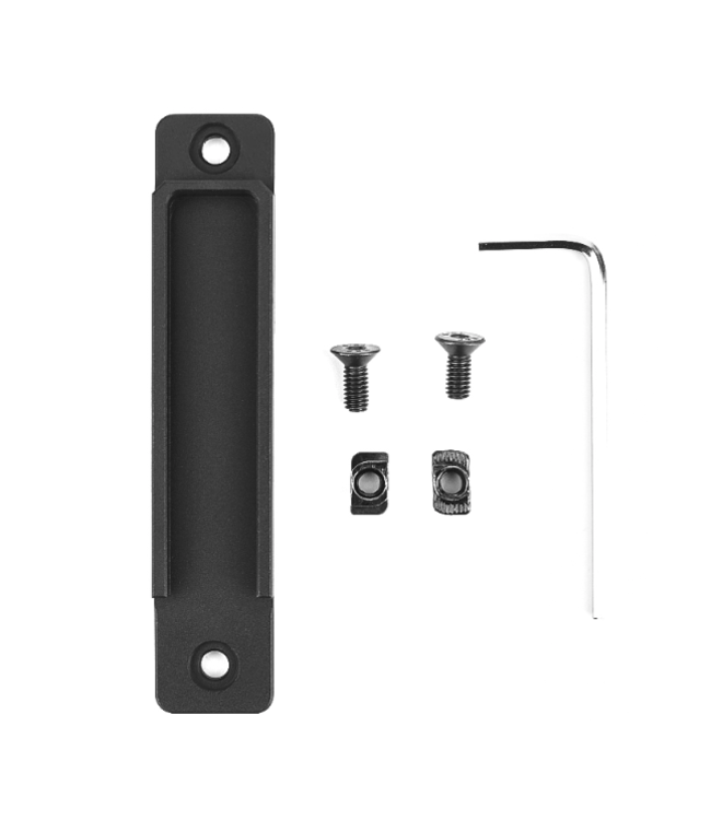 M-LOK & Keymod CNC Aluminum For Flashlight Pressure Pad (Black)