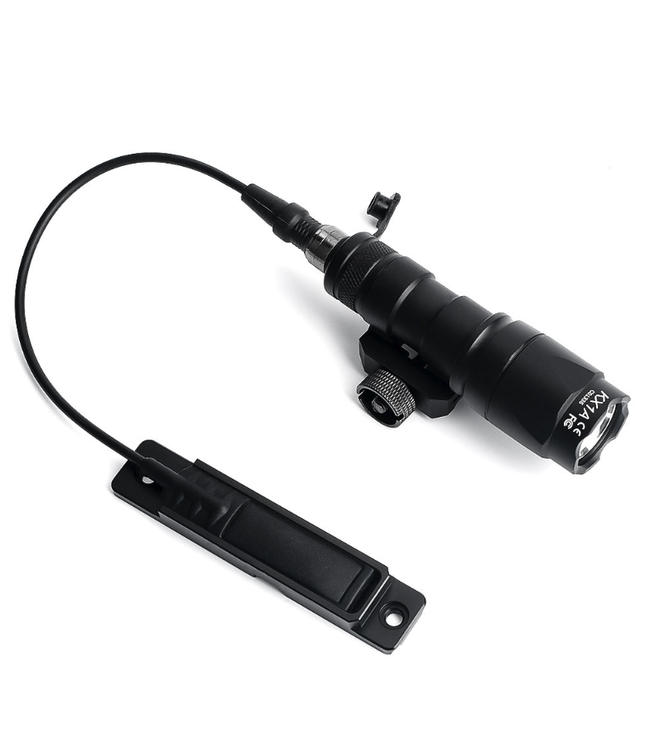 M-LOK & Keymod CNC Aluminum For Flashlight Pressure Pad (Black)