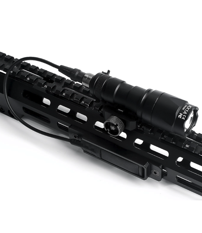 M-LOK & Keymod CNC Aluminum For Flashlight Pressure Pad (Black)