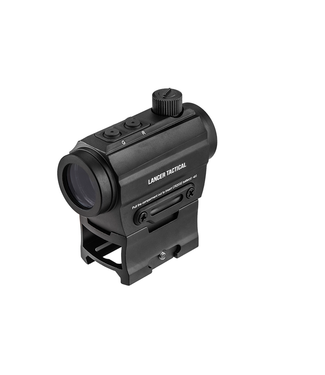 Lancer Tactical Red/Green Dot Reflex Sight w/ Riser (BLACK)