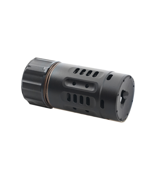 Atlas Custom Works DA Enhanced 14mm CCW Muzzle Brake (Color: Black)