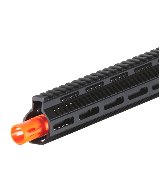 Zion Arms R15 Mod 1 Long Rail Airsoft Rifle with Delta Stock (Color: Black)