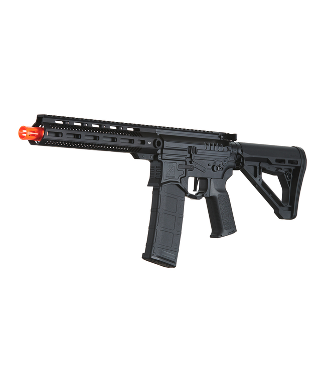 Zion Arms R15 Mod 1 Long Rail Airsoft Rifle with Delta Stock (Color: Black)