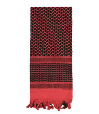 ROTHCO Rothco Shemagh Tactical Desert Keffiyeh Scarf (Red)