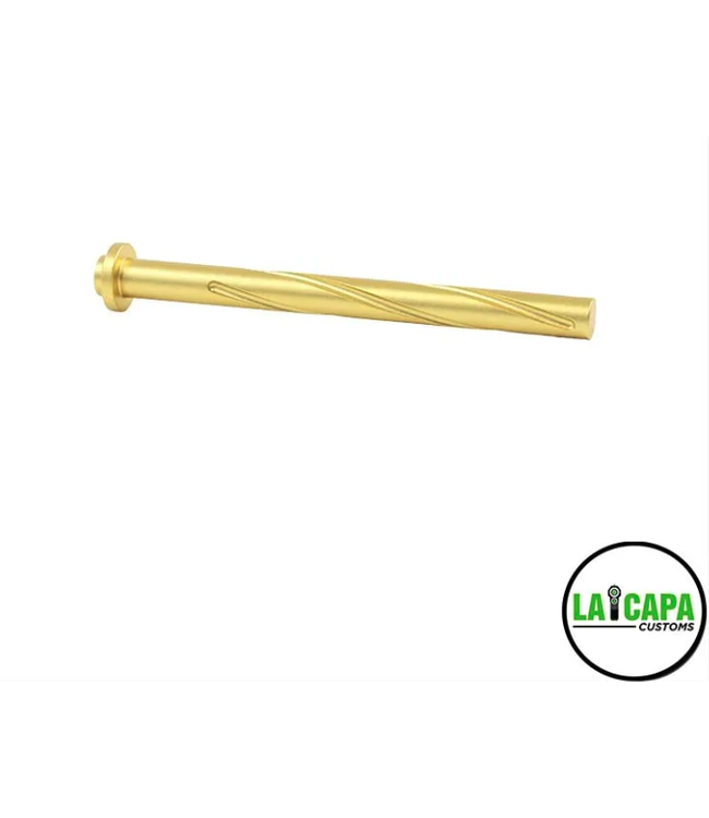 LA CAPA Customs LA Capa Customs Duralumin 5.1 Tornado Guide Rod for Hi Capa (Gold)