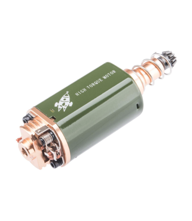 Rocket Airsoft 2022 Version High Torque Motor for Airsoft AEG Rifles (Model: Long Type / CNC Base / No Fan)
