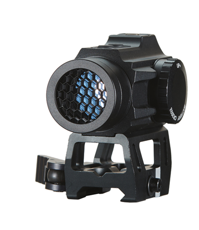 Lancer Tactical 1X25 2 MOA Red/Green Dot Sight w/ QD Riser Mount