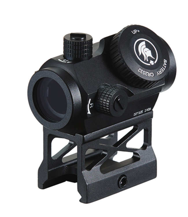 Lancer Tactical Lancer Tactical Micro Red Dot Sight with Riser Mount (Color: Black)